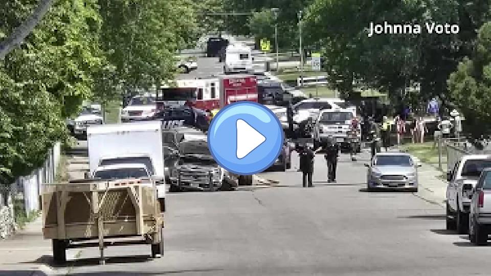 Play video: Cook and 12th St incident leaves two injured and two in custody Video thumb: Cook and 12th St incident leaves two injured and two in custody