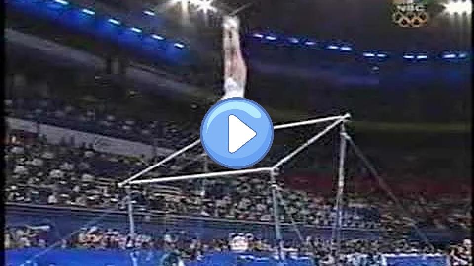 Play video: Yelena Produnova - 2000 Olympics Team Final - Uneven Bars Video thumb: Yelena Produnova - 2000 Olympics Team Final - Uneven Bars