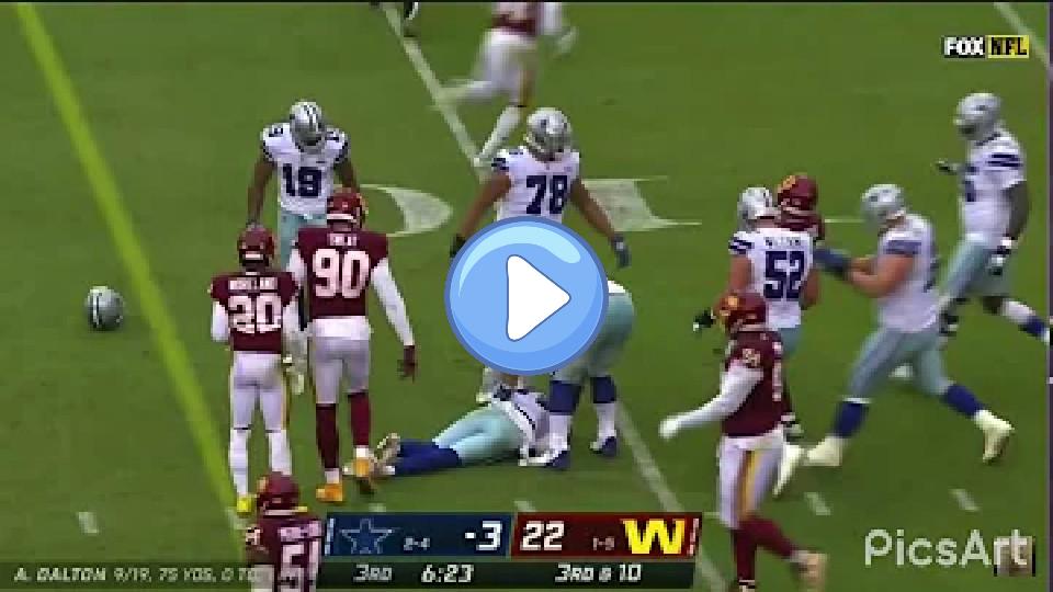 Play video: Andy Dalton's head injury: Dirty hit vs. Washington Video thumb: Andy Dalton's head injury: Dirty hit vs. Washington