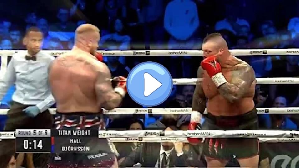 Play video: Eddie Hall vs. Hafthor Bjornsson Full Fight Highlights Video thumb: Eddie Hall vs. Hafthor Bjornsson Full Fight Highlights