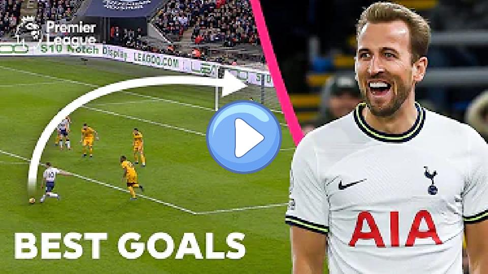 Play video: Harry Kane's Best Premier League Goals! Video thumb: Harry Kane's Best Premier League Goals!