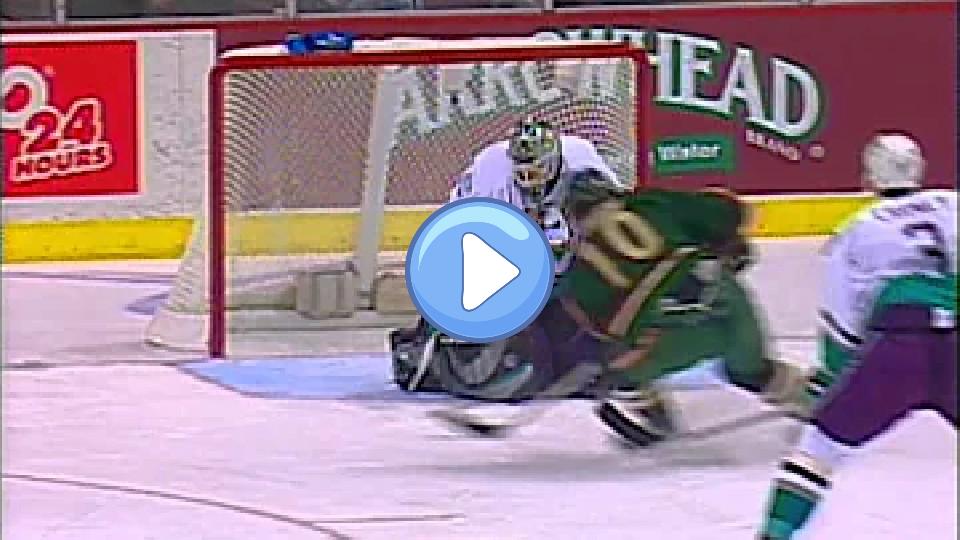 Play video: #TBT: Another Shutout for Ducks' Giguere in '03 Stanley Cup Playoffs Video thumb: #TBT: Another Shutout for Ducks' Giguere in '03 Stanley Cup Playoffs