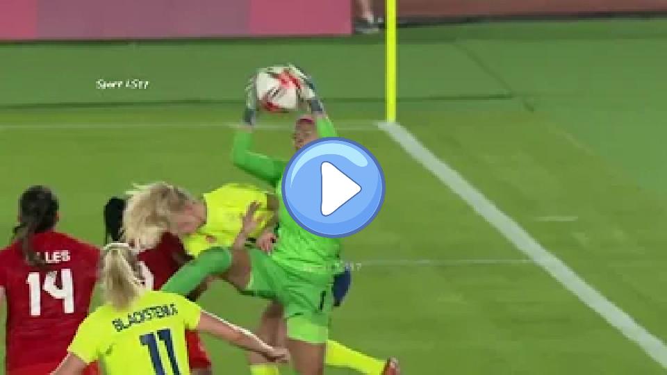 Play video: Stephanie Labbé: Craziest Saves Ever ● Olympic Hero HD Video thumb: Stephanie Labbé: Craziest Saves Ever ● Olympic Hero HD