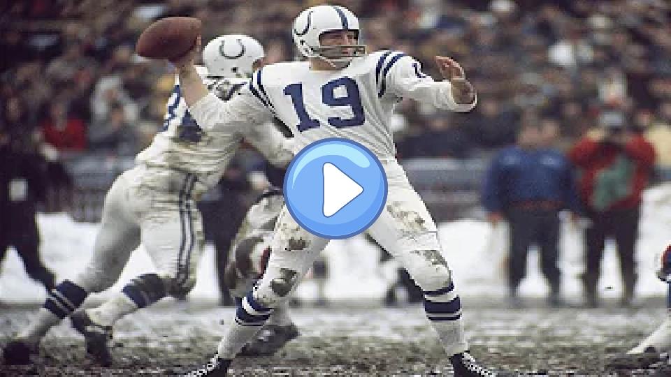 Play video: Johnny Unitas Highlights Video thumb: Johnny Unitas Highlights