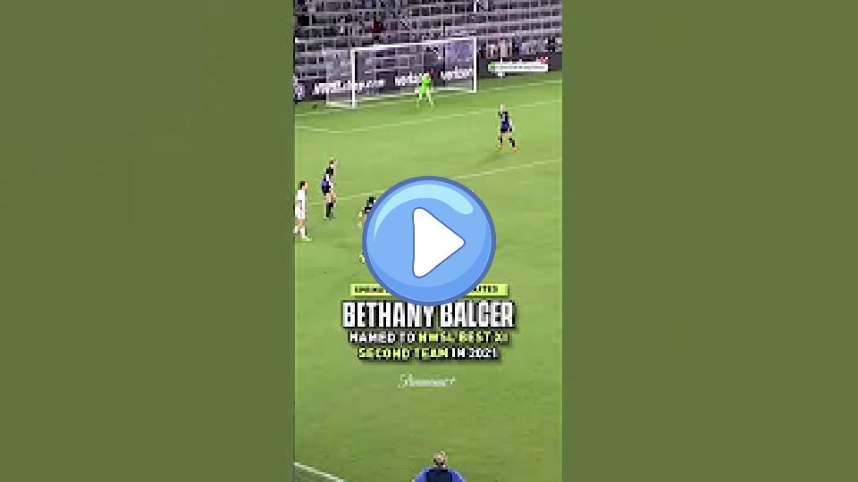 Play video: Undrafted in the NWSL in 2019 ➡️ NWSL Rookie of the Year in 2019 👏 Bethany Balcer #shorts Video thumb: Undrafted in the NWSL in 2019 ➡️ NWSL Rookie of the Year in 2019 👏 Bethany Balcer #shorts