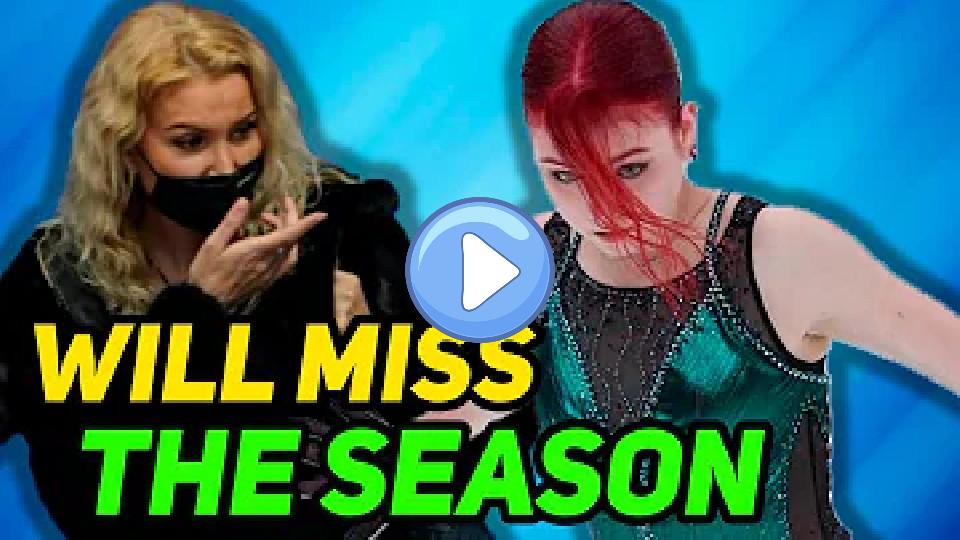 Play video: Alexandra Trusova is unable to compete. Trusova's injury cancels full-fledged training. Video thumb: Alexandra Trusova is unable to compete. Trusova's injury cancels full-fledged training.