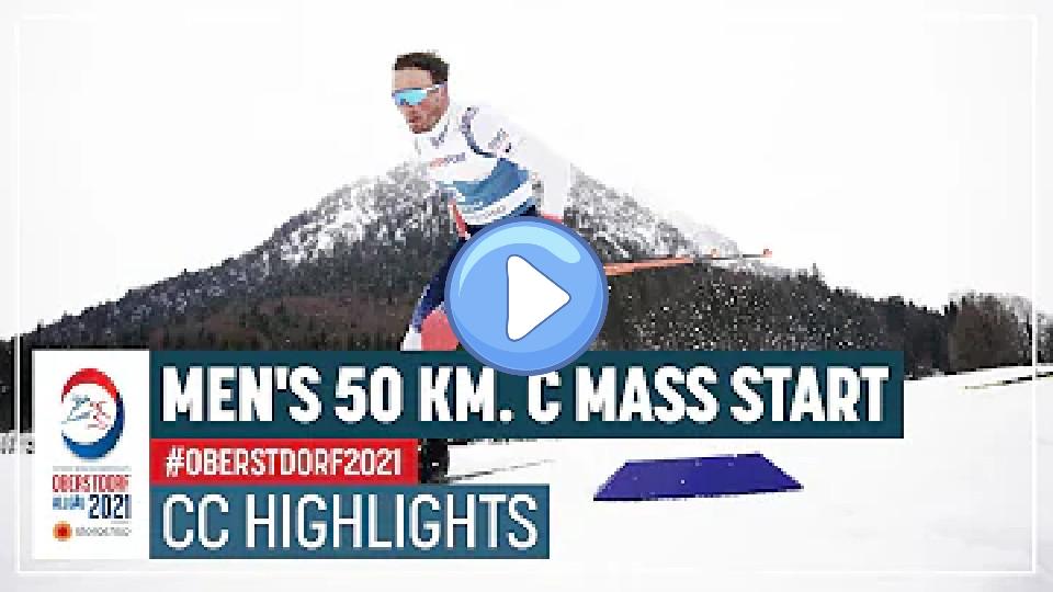 Video thumb: Iversen Takes Gold Amid Drama | Men's 50 km C Mass Start | 2021 FIS Nordic World Ski Championships