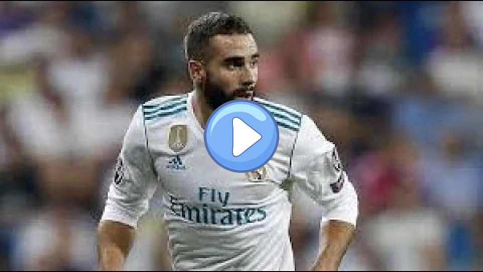 Play video: Carvajal returns after injury against Atlético Madrid. Video thumb: Carvajal returns after injury against Atlético Madrid.