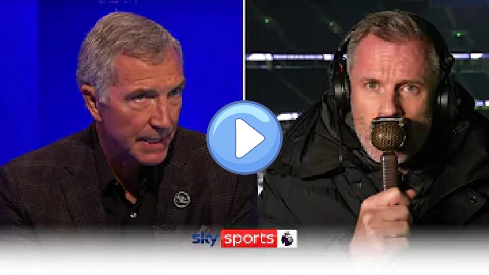 Play video: Jamie Carragher and Graeme Souness clash over Jordan Pickford's tackle on Virgil van Dijk! Video thumb: Jamie Carragher and Graeme Souness clash over Jordan Pickford's tackle on Virgil van Dijk!