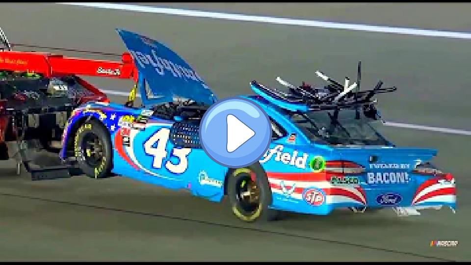 Video thumb: Aric Almirola Injured in Devastating Crash