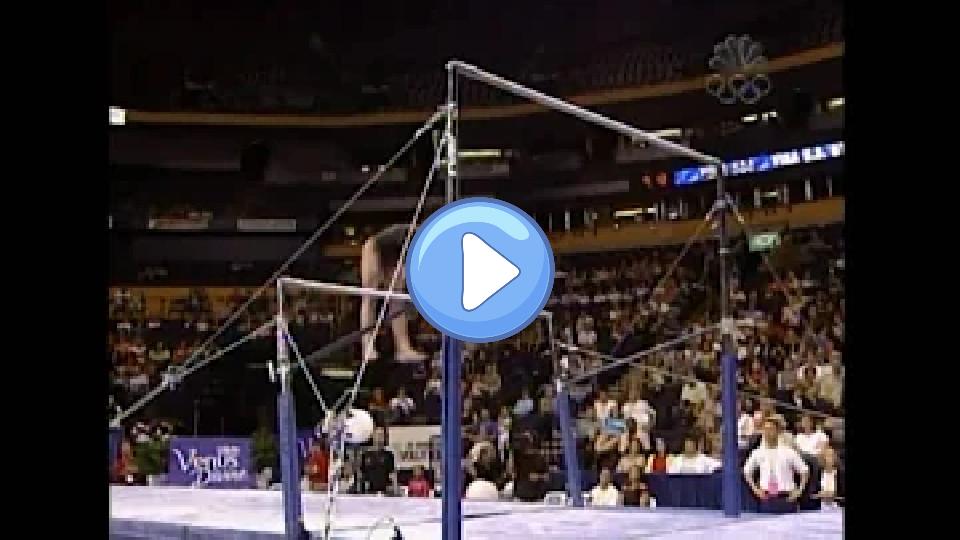 Play video: Tasha Schwikert - Uneven Bars - 2004 U.S. Gymnastics Championships - Women’s - Day 1 Video thumb: Tasha Schwikert - Uneven Bars - 2004 U.S. Gymnastics Championships - Women’s - Day 1