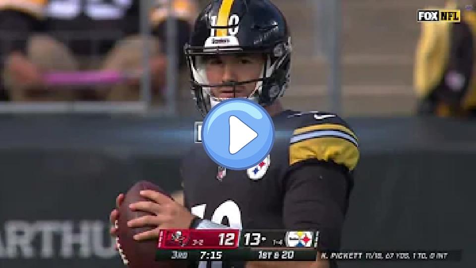 Play video: Kenny Pickett injury vs. Buccaneers Video thumb: Kenny Pickett injury vs. Buccaneers