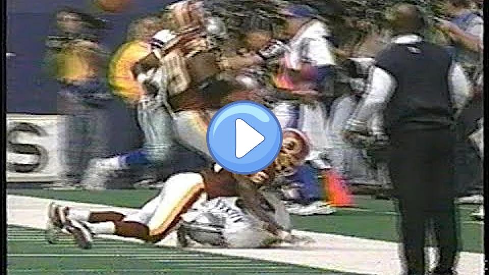 Play video: Troy Aikman's last NFL play occurred on December 10, 2000, during a game between the Dallas Cowboys and the Washington Redskins. Video thumb: Troy Aikman's last NFL play occurred on December 10, 2000, during a game between the Dallas Cowboys and the Washington Redskins.