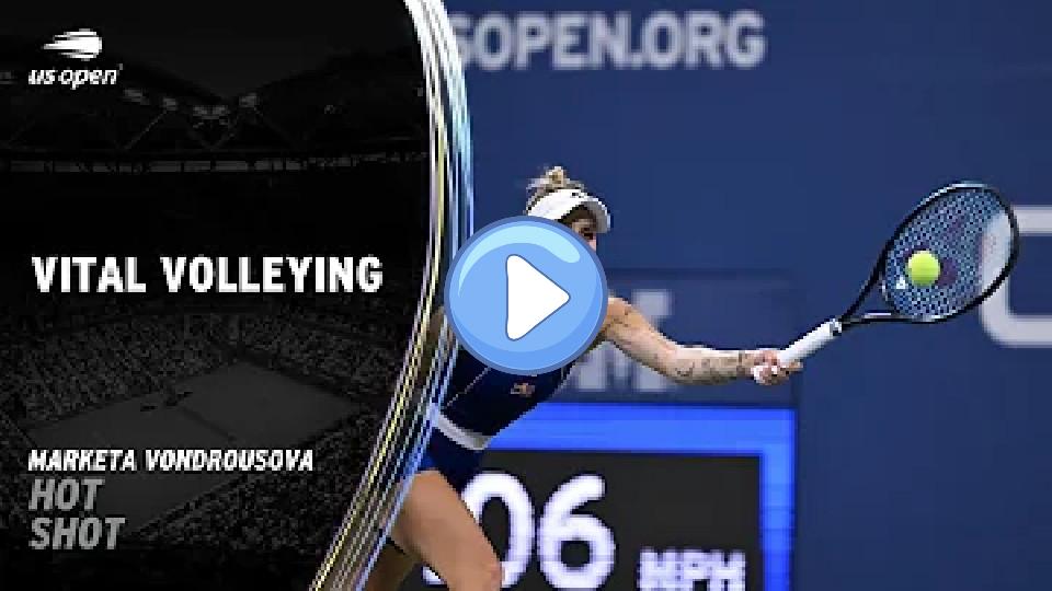 Play video: Marketa Vondrousova's Laser-Sharp Reactions | 2023 US Open Video thumb: Marketa Vondrousova's Laser-Sharp Reactions | 2023 US Open