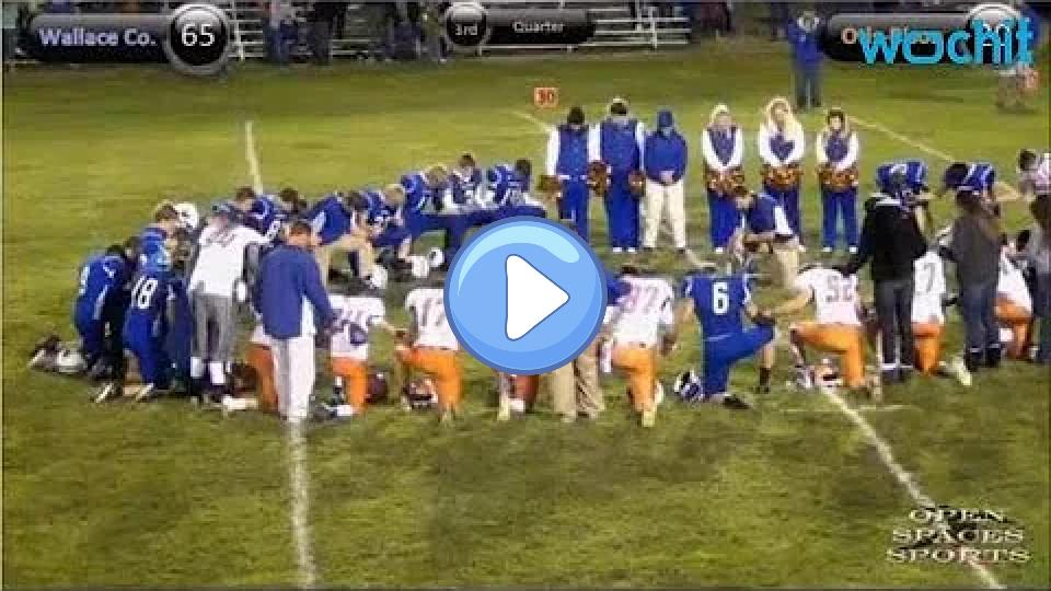 Video thumb: High School Football Player Dies on Field After Scoring Touchdown