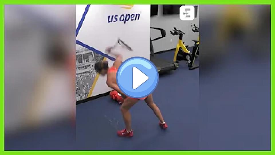 Play video: Sabalenka's frustration after US Open loss made public Video thumb: Sabalenka's frustration after US Open loss made public
