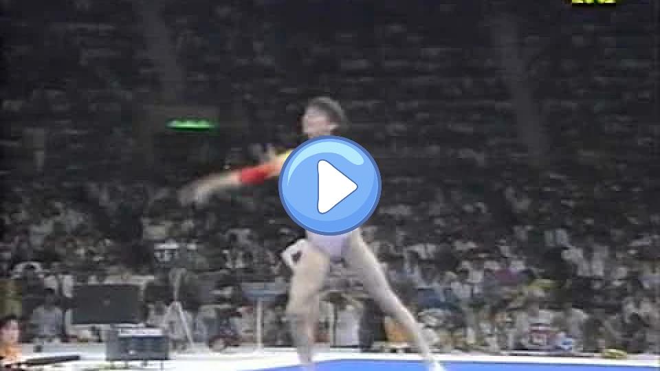 Play video: Gabriela Potorac, 1988 OG, Floor Exercise, All-Around Video thumb: Gabriela Potorac, 1988 OG, Floor Exercise, All-Around