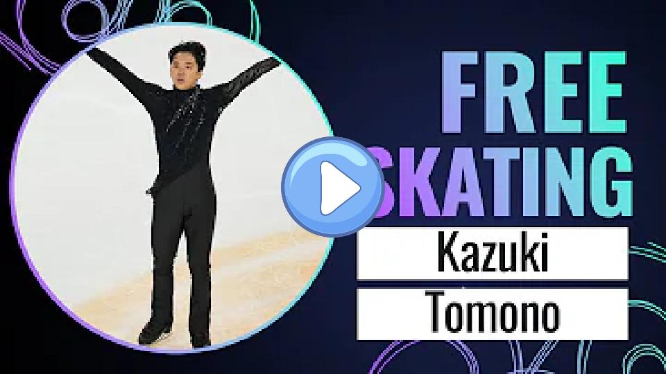 Play video: Kazuki TOMONO (JPN) | Men's Free Skating | Cup of China 2023 | #GPFigure Video thumb: Kazuki TOMONO (JPN) | Men's Free Skating | Cup of China 2023 | #GPFigure