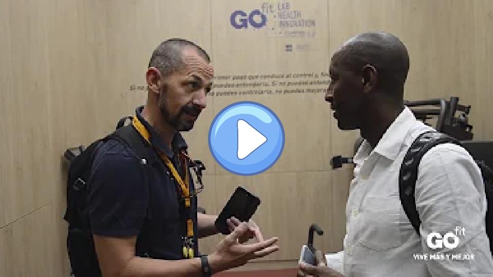 Play video: Visit of Venuste Niyongabo to GO fit Video thumb: Visit of Venuste Niyongabo to GO fit
