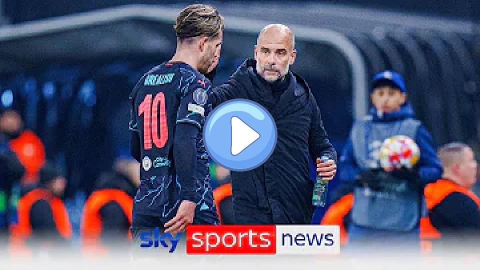 Play video: Manchester City: Jack Grealish and Bernardo Silva injuries overshadow Pep's 'perfect night' Video thumb: Manchester City: Jack Grealish and Bernardo Silva injuries overshadow Pep's 'perfect night'
