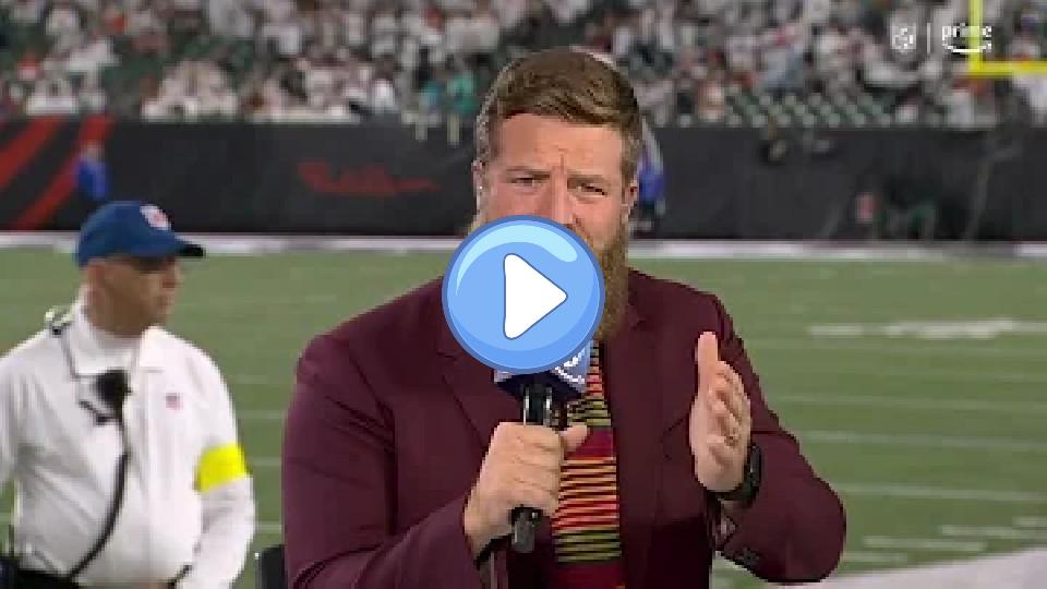 Play video: Ryan Fitzpatrick looks at the wrong camera. Video thumb: Ryan Fitzpatrick looks at the wrong camera.