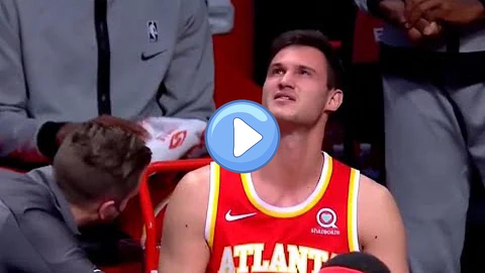 Play video: Danilo Gallinari Suffers Ankle Injury in Atlanta Hawks vs. Brooklyn Nets Game Video thumb: Danilo Gallinari Suffers Ankle Injury in Atlanta Hawks vs. Brooklyn Nets Game
