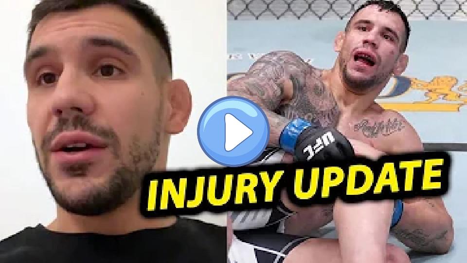 Play video: Aleksandar Rakic is unlikely to fight until May 2023 due to ACL surgery. Video thumb: Aleksandar Rakic is unlikely to fight until May 2023 due to ACL surgery.