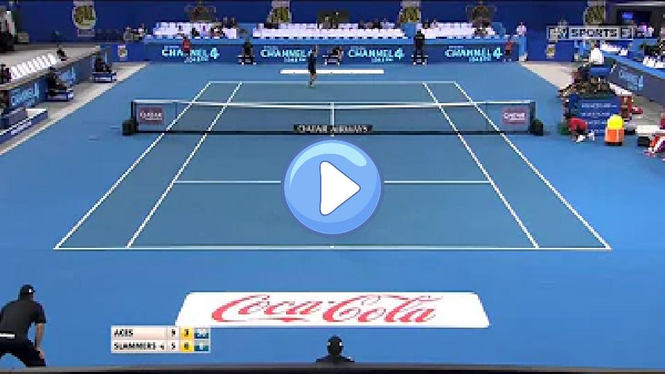 Play video: Patrick Rafter's amazing second serve Video thumb: Patrick Rafter's amazing second serve