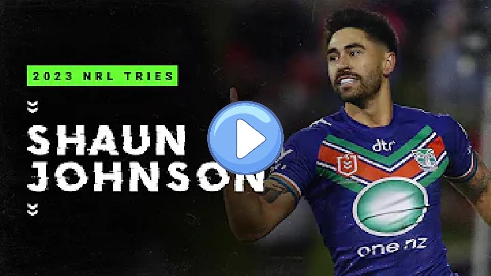 Play video: Shaun Johnson's 2023 Try-Scoring Season | NRL Video thumb: Shaun Johnson's 2023 Try-Scoring Season | NRL