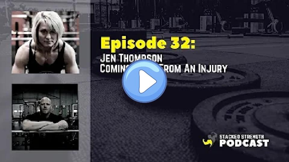 Play video: #32 Jen Thompson - Coming Back from an Injury Video thumb: #32 Jen Thompson - Coming Back from an Injury