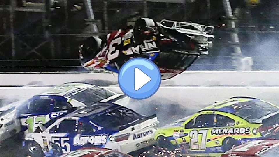 Play video: Several Spectators Injured During NASCAR Race at Daytona International Speedway Video thumb: Several Spectators Injured During NASCAR Race at Daytona International Speedway