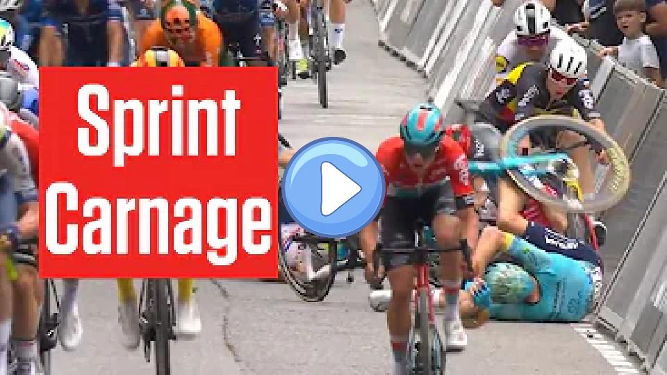 Play video: Jasper Philipsen Wins Amid Huge Crash to End Stage 13 at Tour de France 2024 Video thumb: Jasper Philipsen Wins Amid Huge Crash to End Stage 13 at Tour de France 2024
