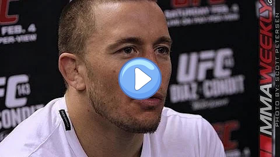 Play video: Georges St-Pierre Plans Fall Return from ACL Injury Video thumb: Georges St-Pierre Plans Fall Return from ACL Injury