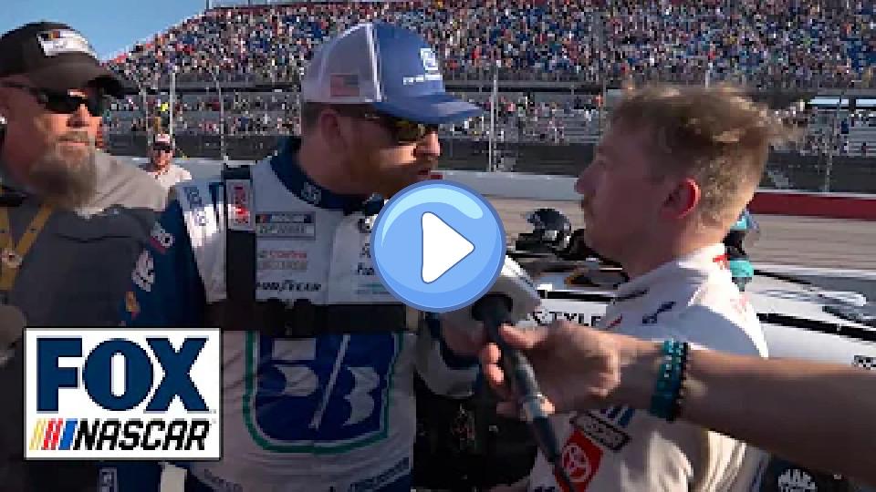 Play video: Chris Buescher and Tyler Reddick get into a physical altercation after a collision at Darlington. Video thumb: Chris Buescher and Tyler Reddick get into a physical altercation after a collision at Darlington.