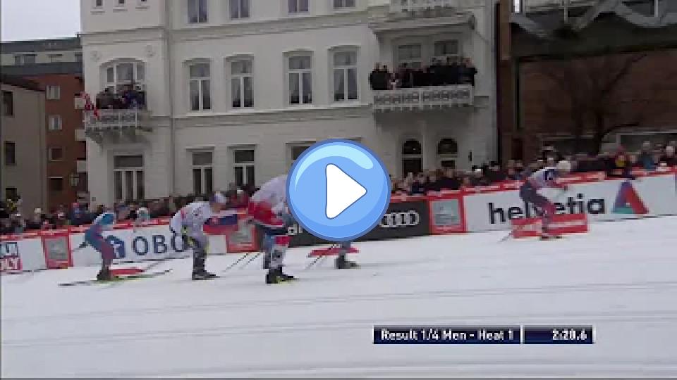 Play video: 2017 Drammen Classic Sprint: Northug's Crazy Finish Video thumb: 2017 Drammen Classic Sprint: Northug's Crazy Finish