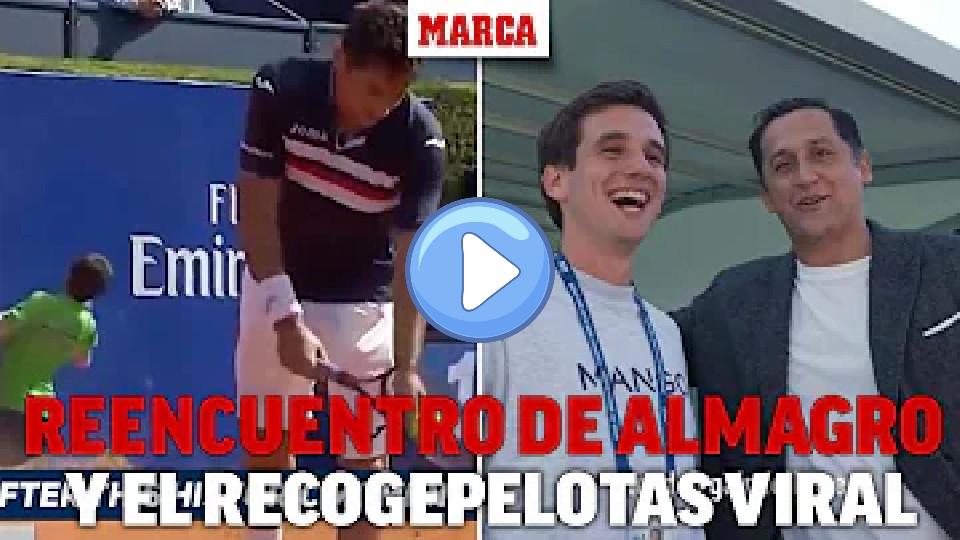 Video thumb: The most anticipated reunion between Nico Almagro and the most viral ball boy | MARCA