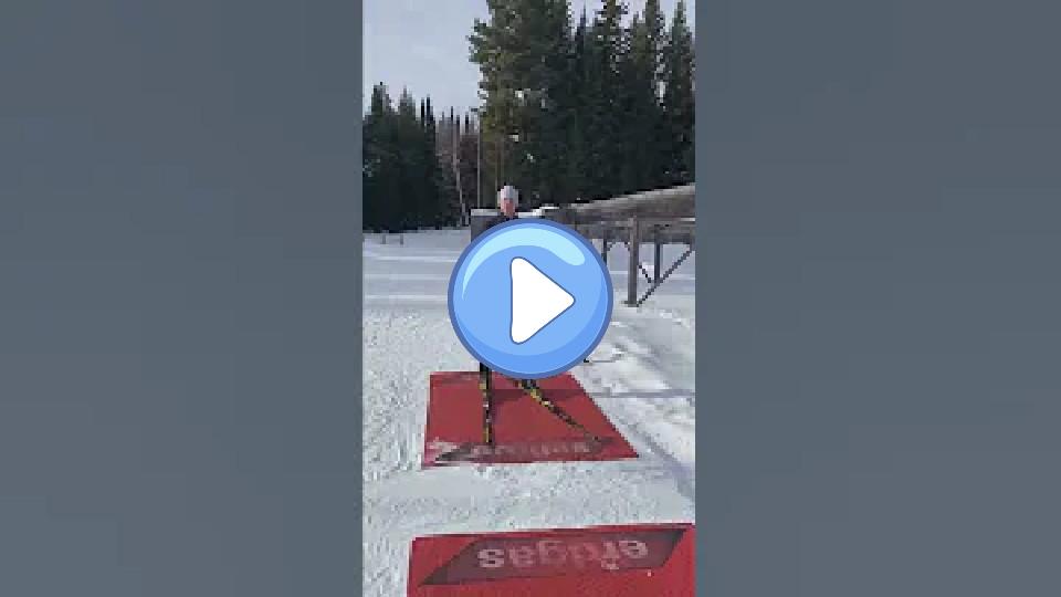 Play video: Skier Ustyugov tries his hand at biathlon 🎯 Video thumb: Skier Ustyugov tries his hand at biathlon 🎯