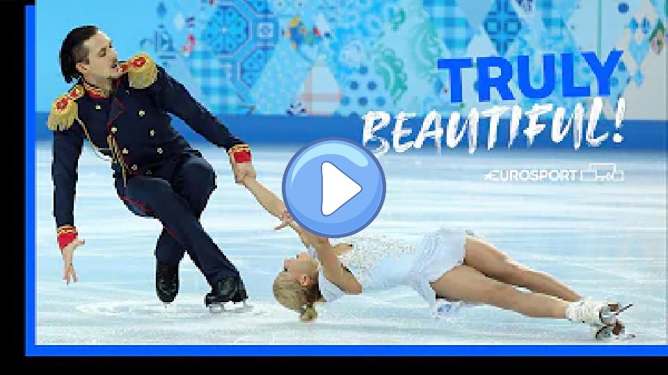 Play video: A Real-Life Fairytale! | Tatiana Volosozhar and Maxim Trankov's Magical 2014 Performance | Eurosport Video thumb: A Real-Life Fairytale! | Tatiana Volosozhar and Maxim Trankov's Magical 2014 Performance | Eurosport