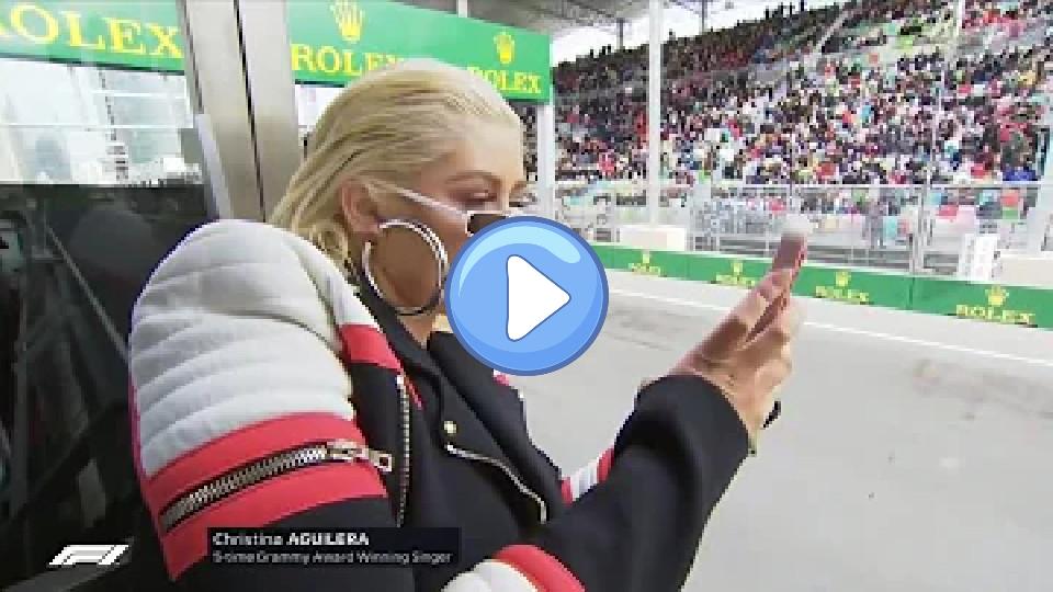 Play video: David Coulthard's candid remark on Christina Aguilera's trackside appearance Video thumb: David Coulthard's candid remark on Christina Aguilera's trackside appearance