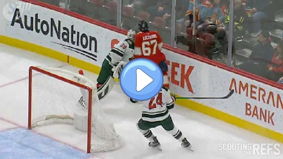 Play video: Panthers' Lockwood Suspended Three Games for Goaltender Interference on Wild's Fleury Video thumb: Panthers' Lockwood Suspended Three Games for Goaltender Interference on Wild's Fleury