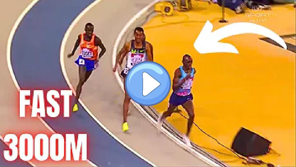 Play video: Yomif Kejelcha vs. Paul Chelimo: Incredible 3000m Race Video thumb: Yomif Kejelcha vs. Paul Chelimo: Incredible 3000m Race