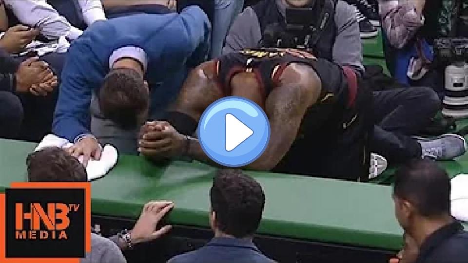 Play video: LeBron James' Minor Injury / Cavaliers vs. Celtics Video thumb: LeBron James' Minor Injury / Cavaliers vs. Celtics