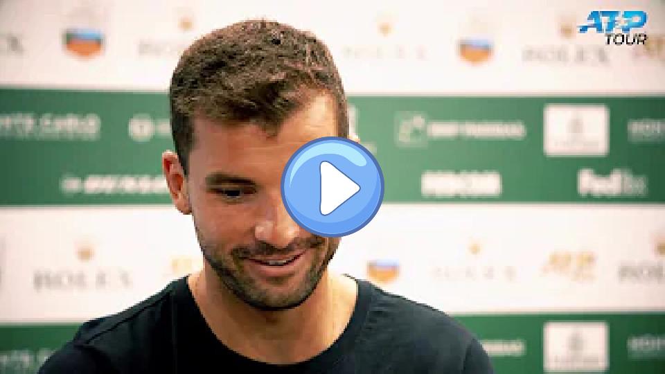 Play video: Uncovered: Dimitrov Determined After Injury Setback Video thumb: Uncovered: Dimitrov Determined After Injury Setback