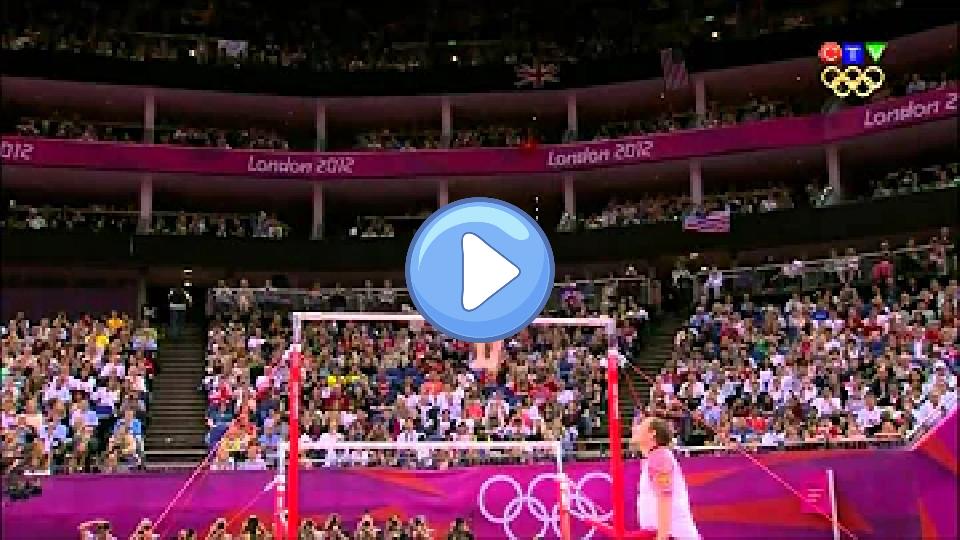 Video thumb: Viktoria Komova 2012 Olympics Uneven Bars All-Around