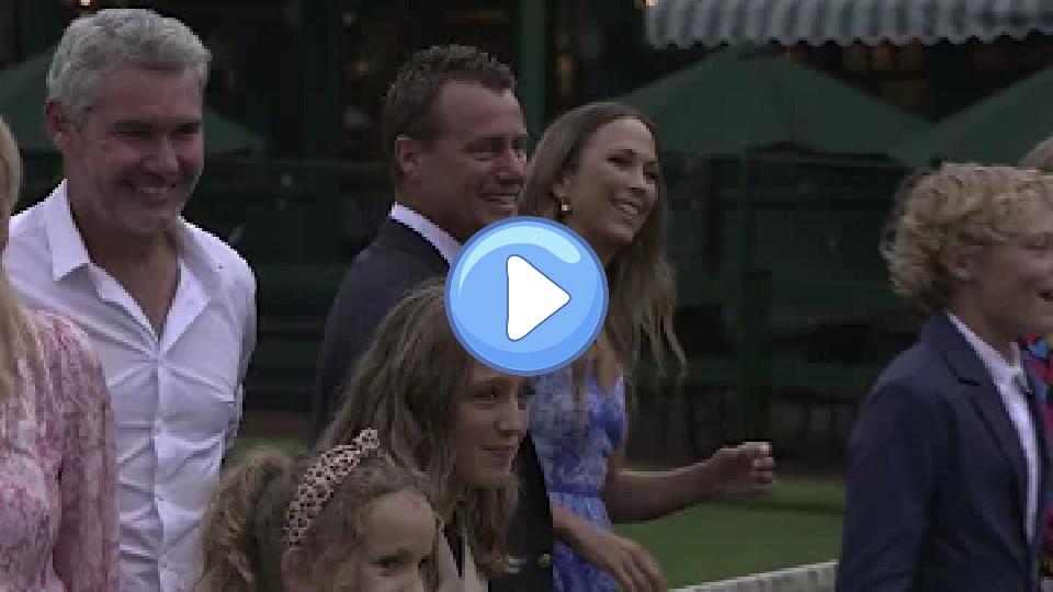 Play video: Lleyton Hewitt's induction ceremony was a memorable event celebrating his remarkable tennis career. The ceremony highlighted his achievements, including his two Grand Slam titles and his status as the youngest male player ever to be ranked world No. 1. Friends, family, and fellow athletes gathered to honor his contributions to the sport, sharing stories and memories of his tenacity and passion on the court. The event was a fitting tribute to a player who left an indelible mark on tennis history. Video thumb: Lleyton Hewitt's induction ceremony was a memorable event celebrating his remarkable tennis career. The ceremony highlighted his achievements, including his two Grand Slam titles and his status as the youngest male player ever to be ranked world No. 1. Friends, family, and fellow athletes gathered to honor his contributions to the sport, sharing stories and memories of his tenacity and passion on the court. The event was a fitting tribute to a player who left an indelible mark on tennis history.