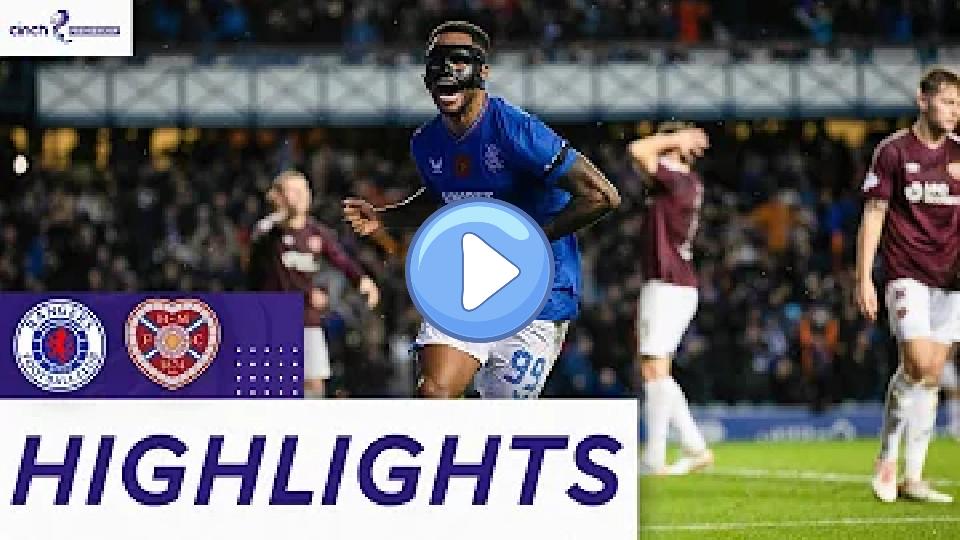 Play video: Rangers 2-1 Heart of Midlothian | Danilo Clinches Late Win! | Cinch Premiership Video thumb: Rangers 2-1 Heart of Midlothian | Danilo Clinches Late Win! | Cinch Premiership