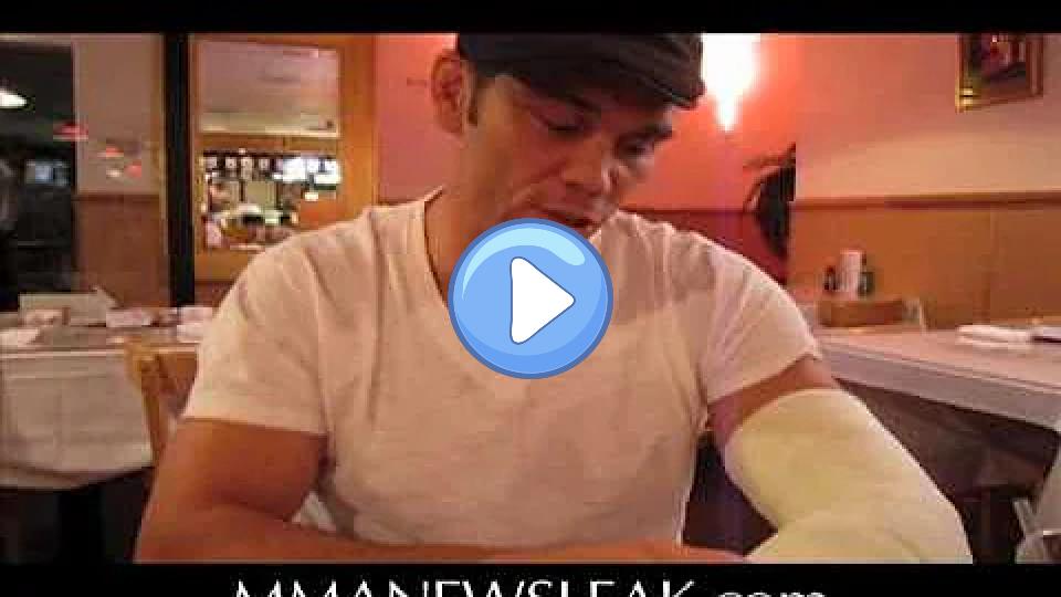 Play video: Rich Franklin Discusses His Broken Arm from UFC 115 - MMANewsLeak.com Video thumb: Rich Franklin Discusses His Broken Arm from UFC 115 - MMANewsLeak.com
