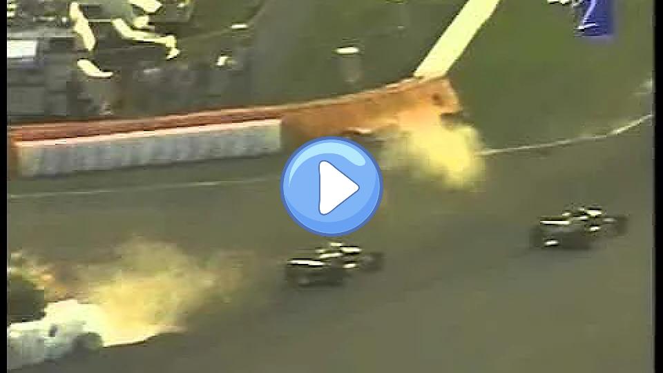 Play video: Greg LeMond F2000 Car Crash Video thumb: Greg LeMond F2000 Car Crash