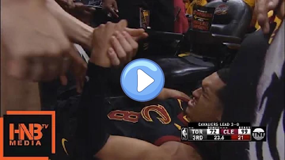 Play video: DeMar DeRozan EJECTED for hard foul on Jordan Clarkson / Cavaliers vs. Raptors Game 4 Video thumb: DeMar DeRozan EJECTED for hard foul on Jordan Clarkson / Cavaliers vs. Raptors Game 4