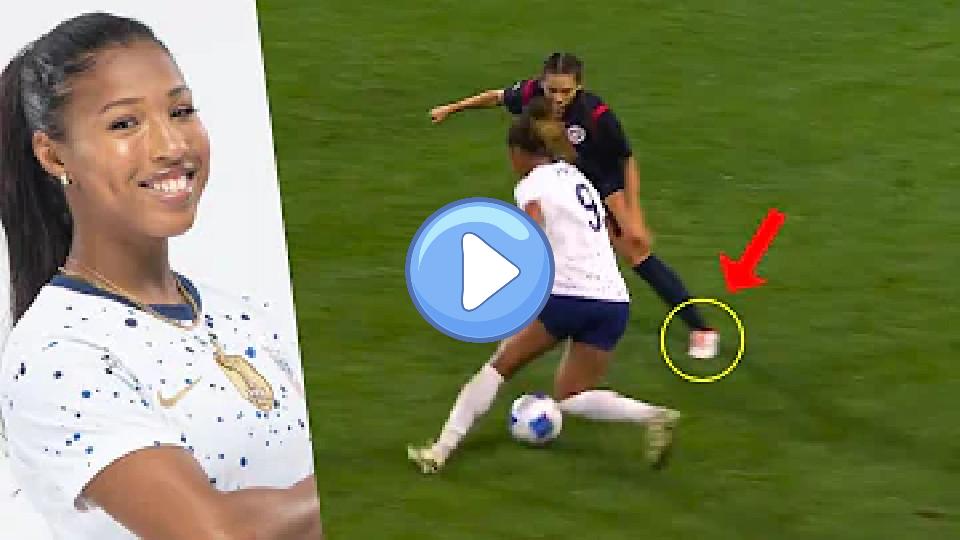 Play video: USWNT's Midge Purce is a Threat to Ankles! Video thumb: USWNT's Midge Purce is a Threat to Ankles!